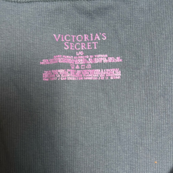 VS/ VICTORIA SECRET rhinestone heart tank top - Picture 5 of 8